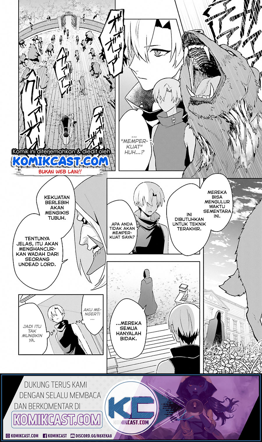 The Undead Lord of the Palace of Darkness Chapter 08 Bahasa Indonesia
